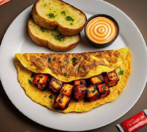 Paneer Tikka Omelette