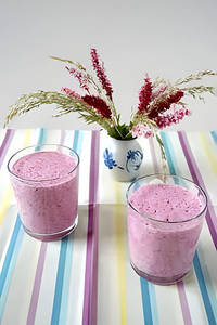 Blueberry Shake ( 500 Ml )