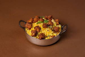 Mushroom 65 Briyani