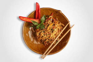 Chicken Thai Basil Chili Noodles