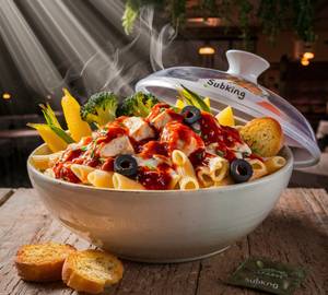 Chicken Tikka Arrabbiata Red Pasta