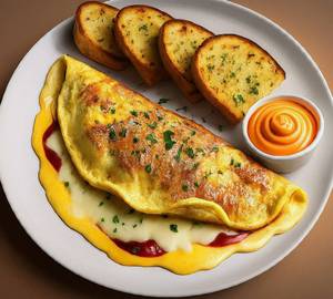 Cheesy Cheese Omelette