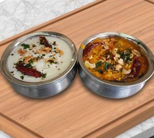 Samber Rice + Curd Rice