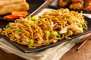 Chicken Pan Fried Noodles