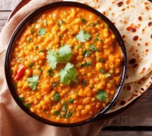 Dal Tadka + 4 Butter Tawa Roti