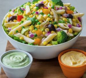 Corn And Peas Pasta Salad