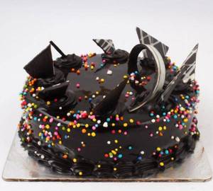 Chocolate fudge cake dal kg eggless