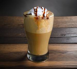 Thick Cold Coffee with Vanilla  Ice Cream