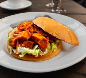 Paneer Tikka Cheese Burger
