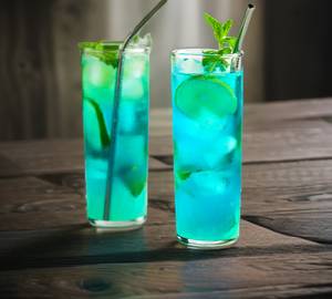 Green apple mojito