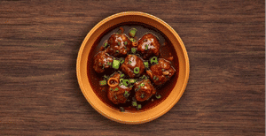 Veg. Manchurian With Gravy