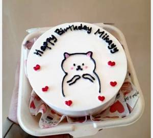 Eggless  Death By Chocolate Bento Cake