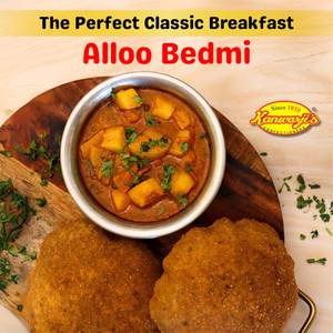 Bedmi Puri With Subzi (1Plt) Puri 2 Pcs