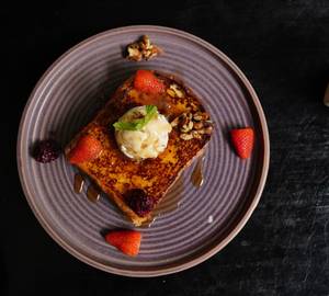 French Toast With Peanut Butter Icecream