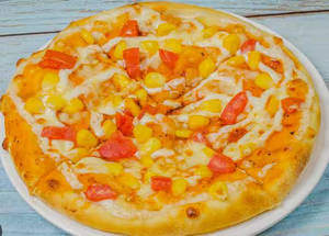 Tomato and Sweet Corn Pizza [7 inches]