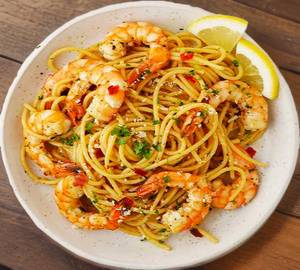 Chilli Garlic Prawn Noodles