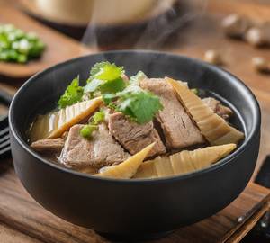 Boiled Pork with Bamboo Shoot
