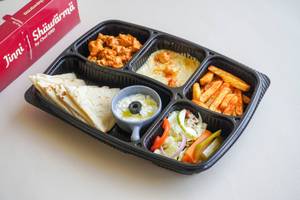 Open Chicken Shawarma Platter