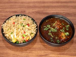 Fried Rice Manchurian Combo