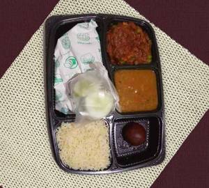 Veg desert thali