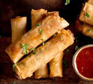 Vegetable Spring Roll (06 Pices)