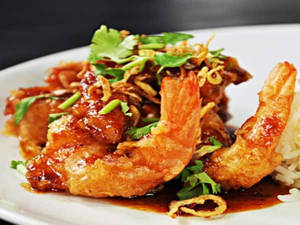 Prawn Manchurian