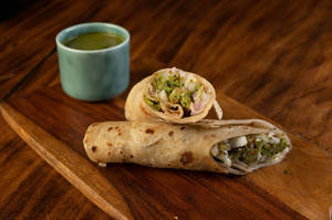 Veg Seekh Kathi Roll