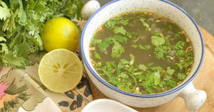 Lemon Coriander Soup