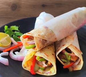 Single Egg Double Chicken Roll
