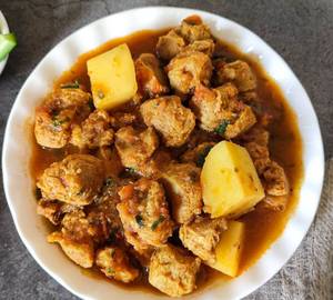 Aloo Soyabean Gravy