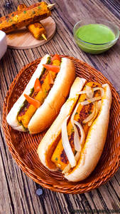 Veg Hot Dog