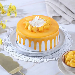 Dripping Mango Cream Cake