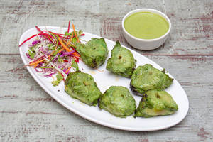 Chicken Haryali Kebab [Boneless]