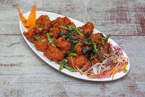 Golden Fried Prawns