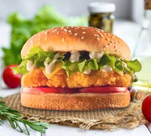 Imo crispy veggie burger