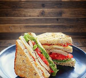 Chicken popcorn Sandwich