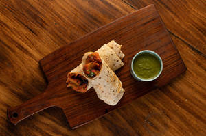 Soya Chaap Kathi Roll