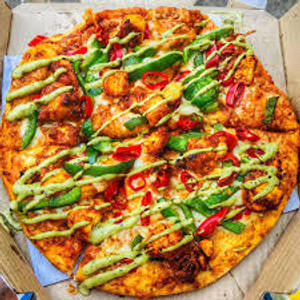 Spinach, Zuchini & Feta Pizza [10 Inches]