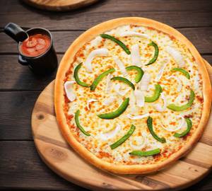 Onion Capsicum Pizza [ 8 Inches ]