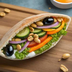 Peanut Pita Pockets