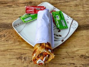 Double Masala Chaap Roll