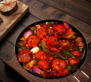 Chilli Mushroom Dry