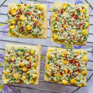 Chilly Corn Toast