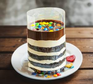Eggless  Choco Gems - Pull Me Up Cake