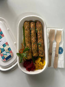 Mushroom Seekh Kebab