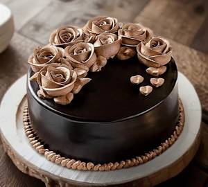 Eggless  Classic Chocolate Cake