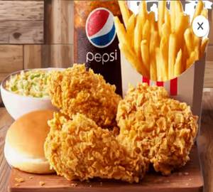 Combo fried chicken [2 pieces]