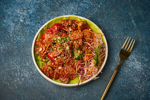 Honey Chilli Lotus Stem