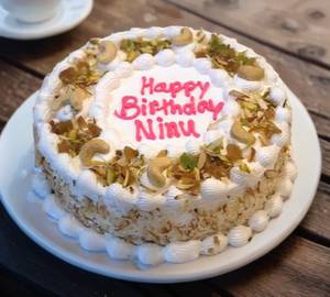 Eggless Vanilla  Special Dry Fruit Cake