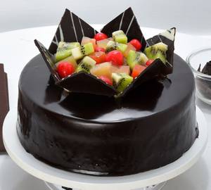 Eggless   Dreamy Chocolate Fruit Cake